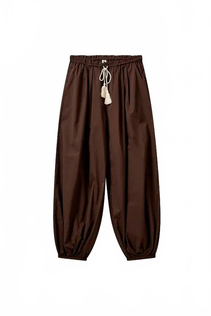 NEW THE GARMENT women's bazaar pants in chocolate brown